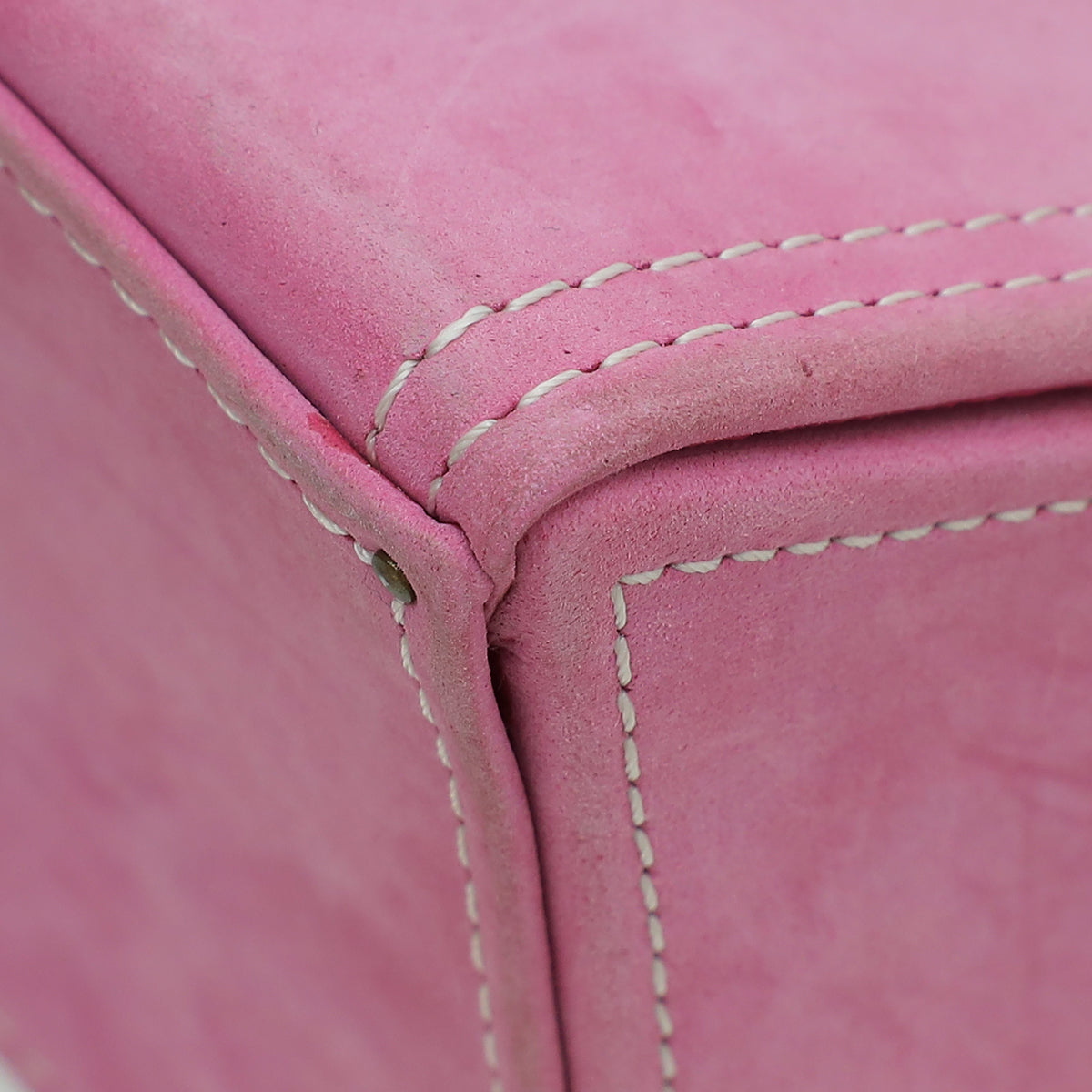 Jacquemus Pink Suede Le Porte Lunettes Triangle Bag