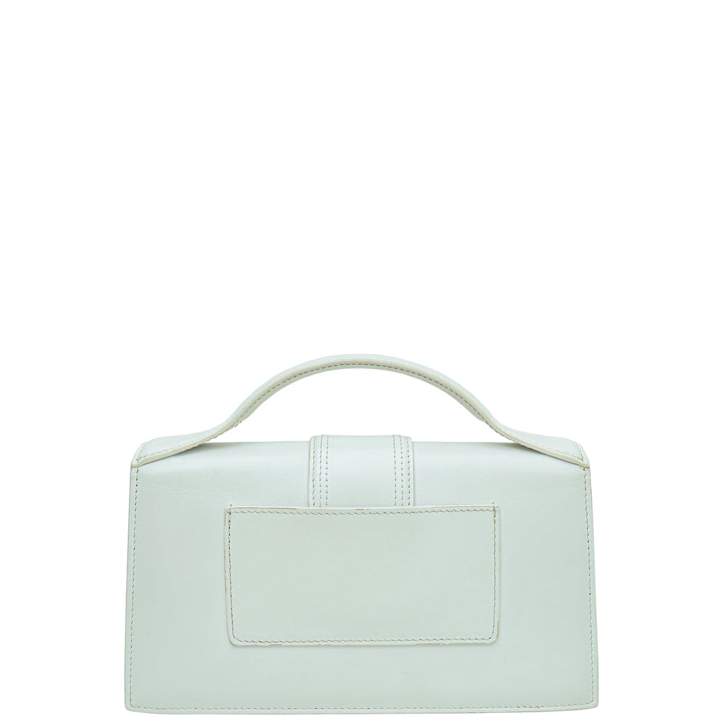 Jacquemus White Le Grand Bambino Les Classiques Flap Bag