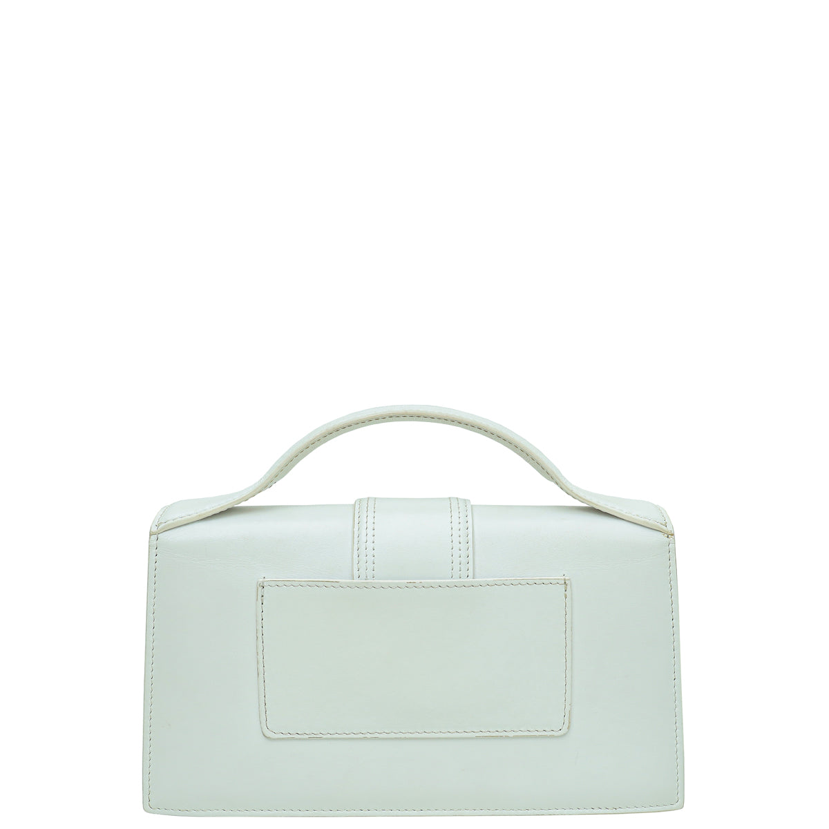Jacquemus White Le Grand Bambino Les Classiques Flap Bag