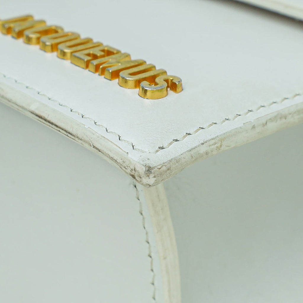 Jacquemus White Le Grand Bambino Les Classiques Flap Bag