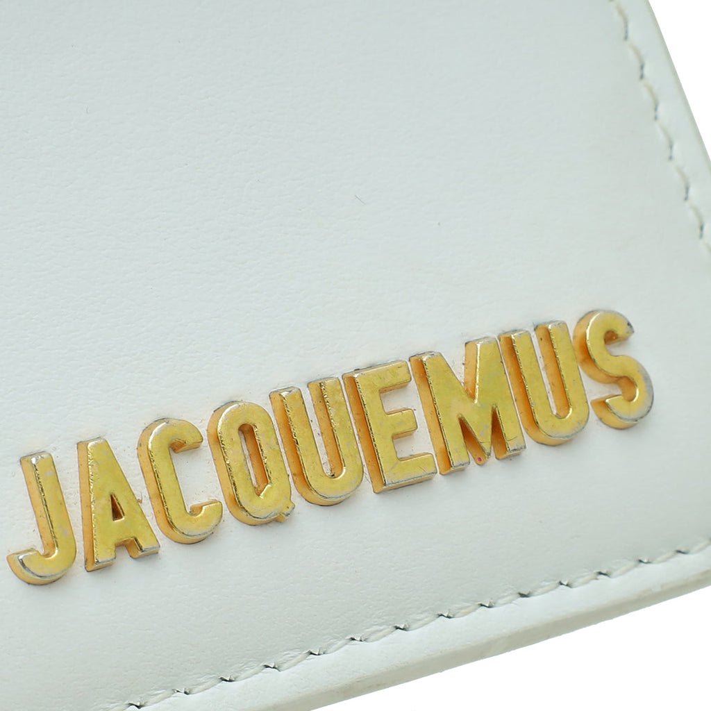 Jacquemus White Le Grand Bambino Les Classiques Flap Bag