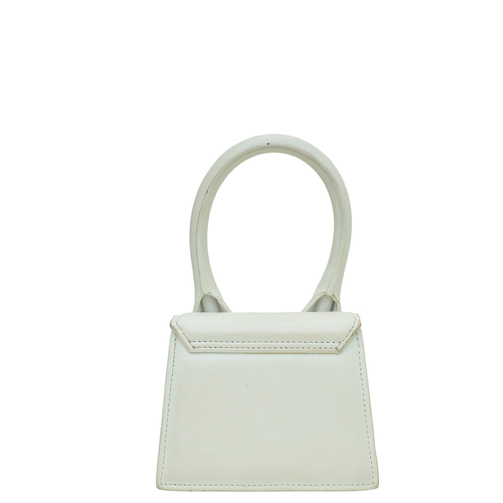 Jacquemus White Le Chiquito Les Classiques Bag