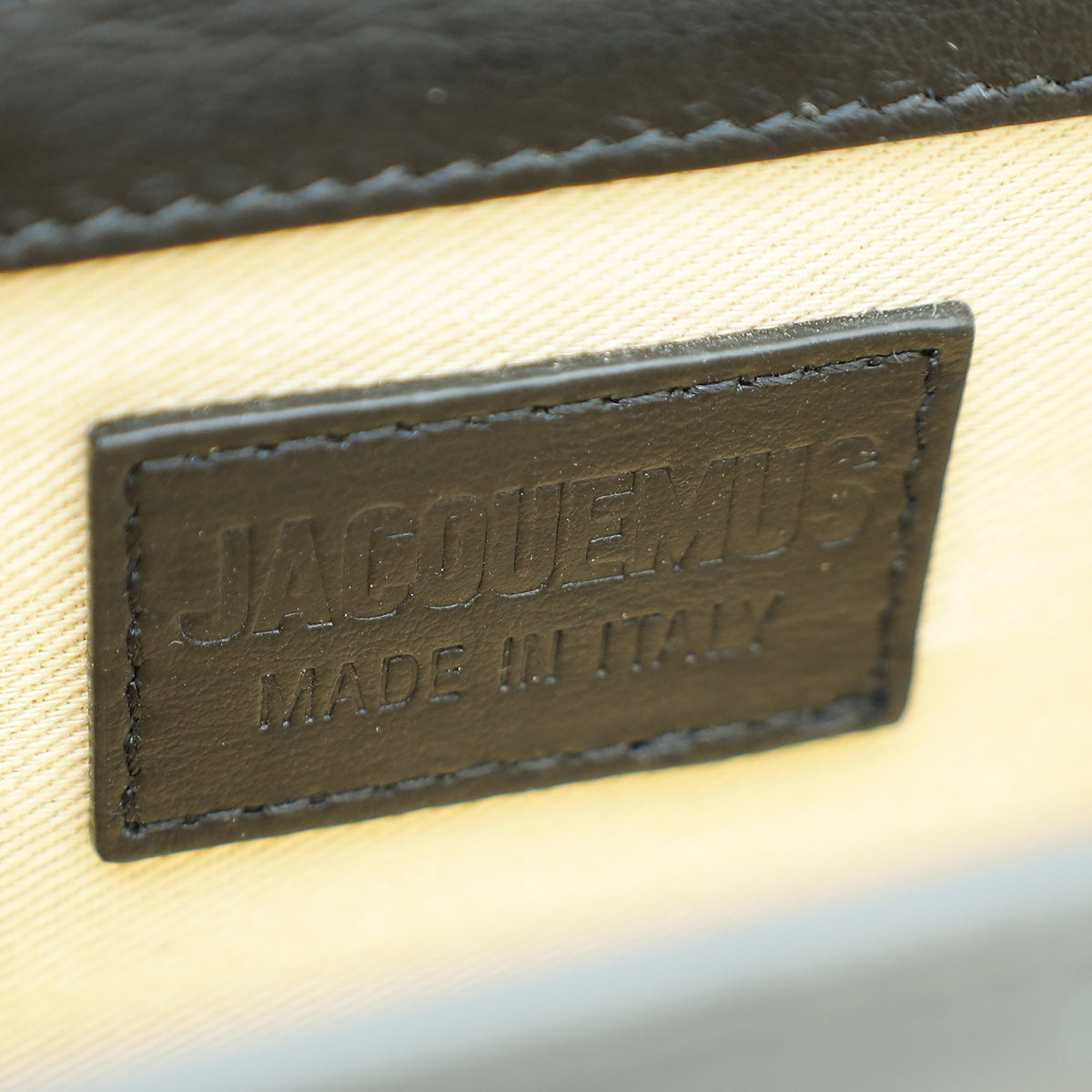 Jacquemus Black Le Chiquito Mini Bag