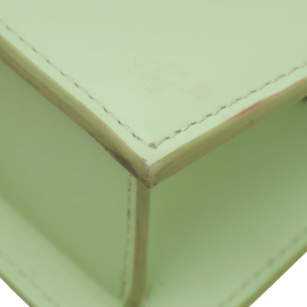 Jacquemus Light Green Le Bambino Long Flap Shoulder Bag