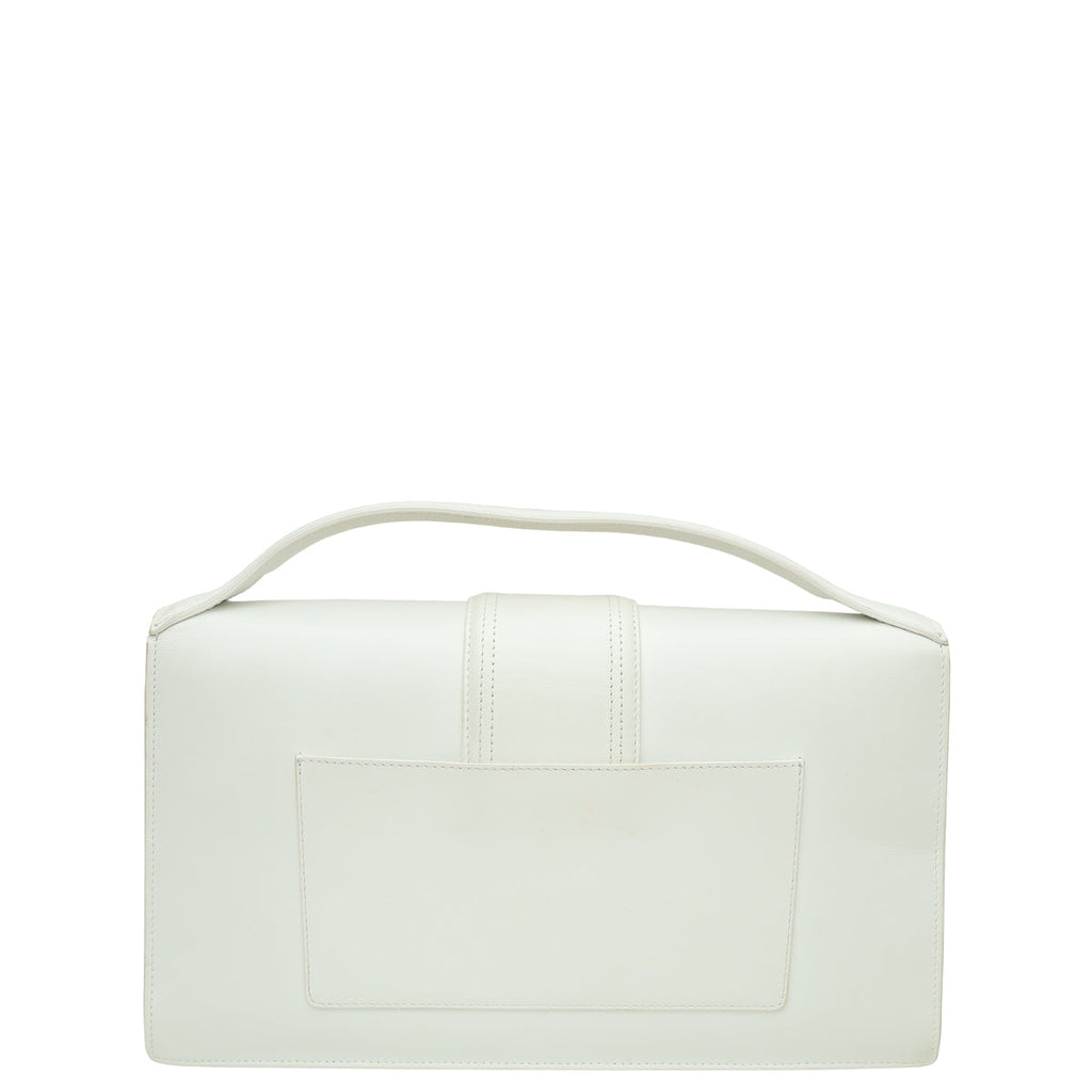 Jacquemus White Le Bambinou Les Classiques Flap Bag