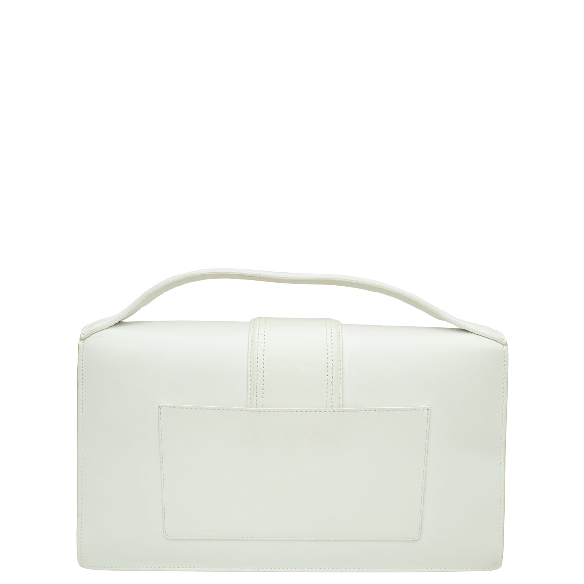Jacquemus White Le Bambinou Les Classiques Flap Bag
