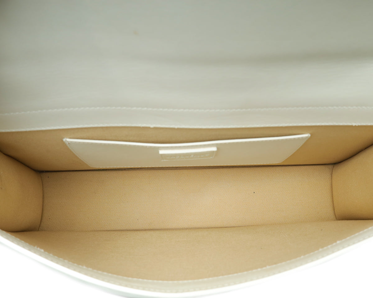 Jacquemus White Le Bambinou Les Classiques Flap Bag