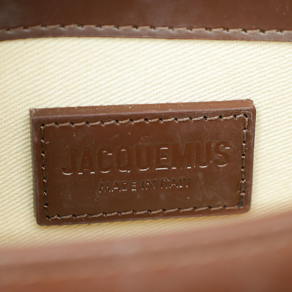 Jacquemus Chocolate Le Bambino Le Chouchou Small Flap Bag