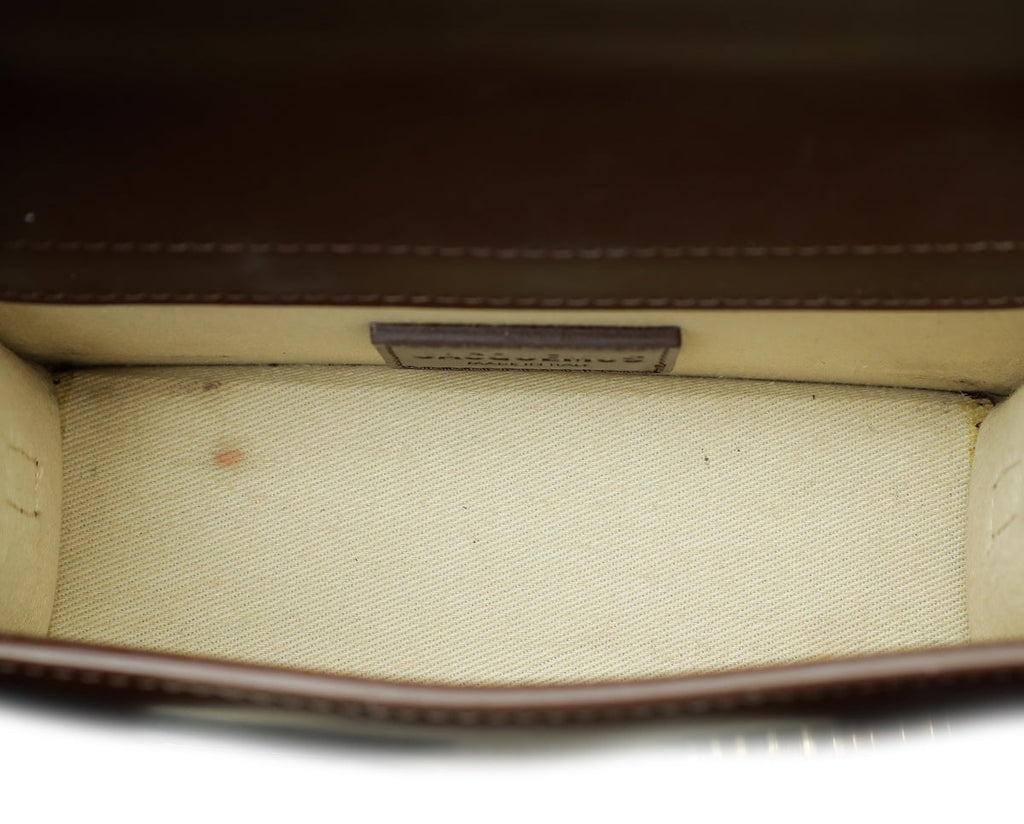 Jacquemus Chocolate Le Bambino Le Chouchou Small Flap Bag