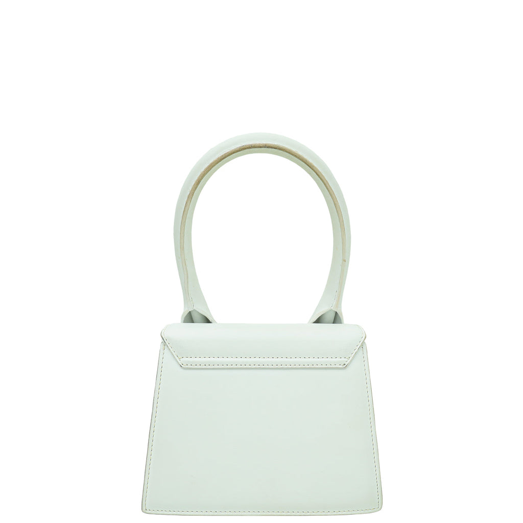 Jacquemus White Le Chiquito Moyen Bag