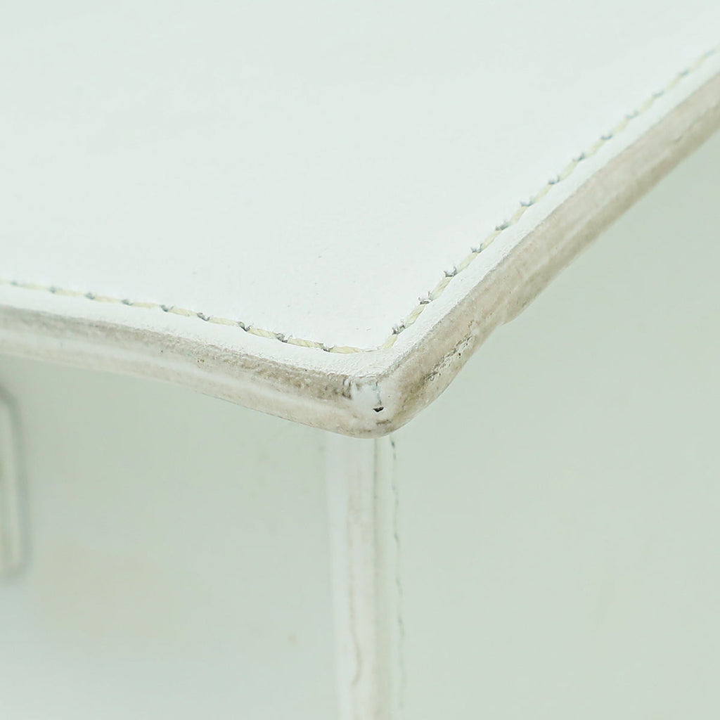 Jacquemus White Le Chiquito Moyen Bag