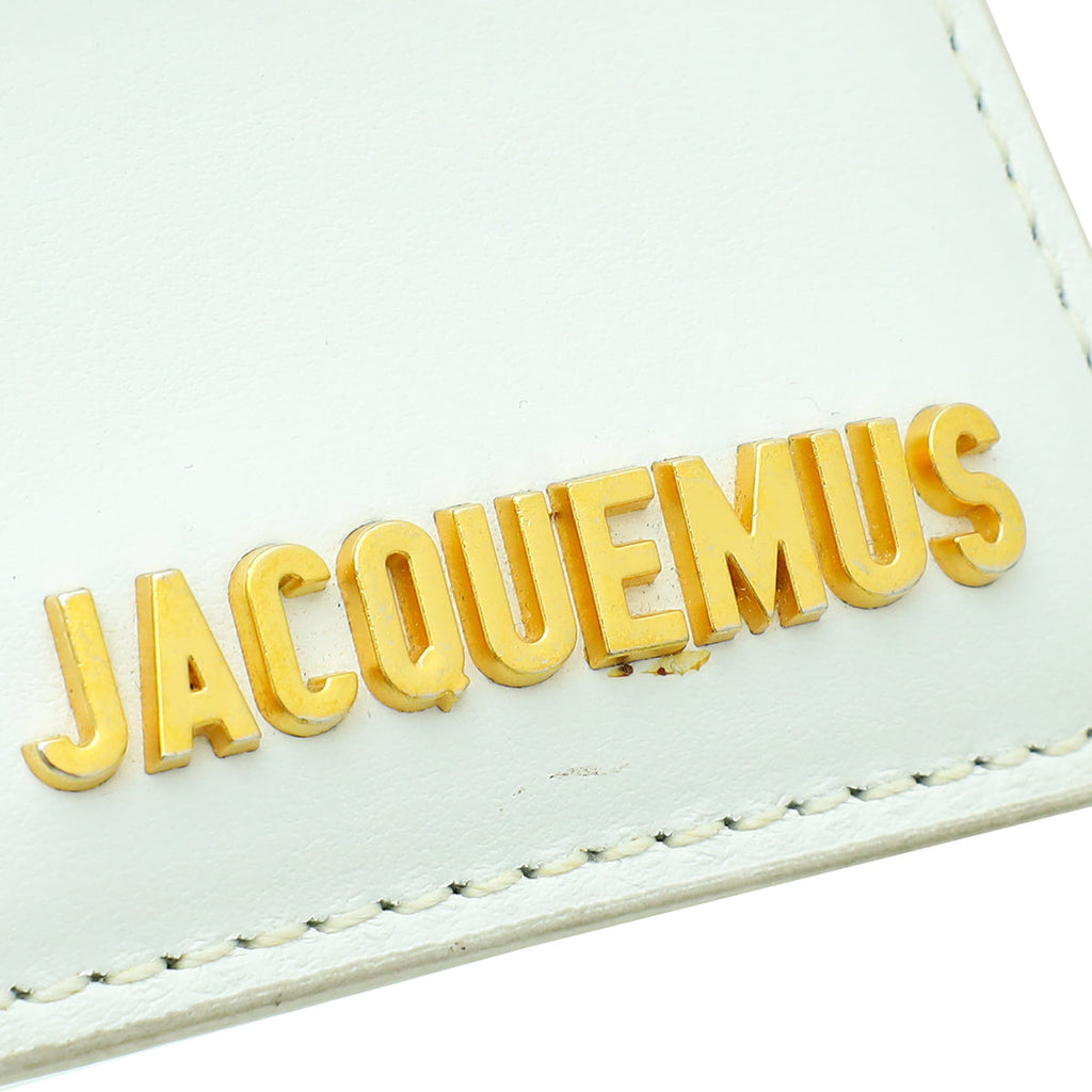 Jacquemus White Le Chiquito Moyen Bag