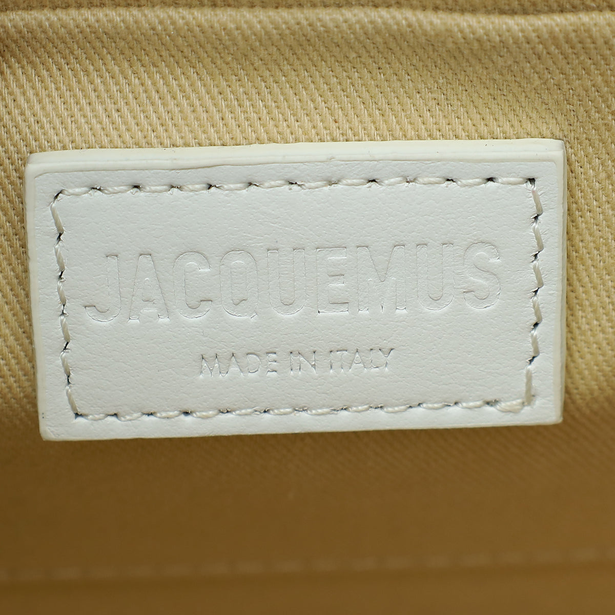 Jacquemus White Le Grand Chiquito Top-Handle Large Bag