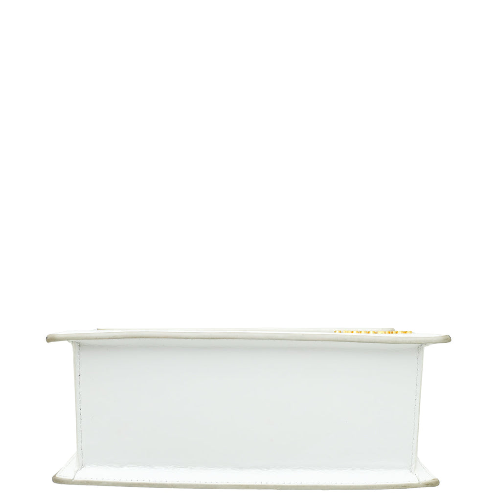 Jacquemus White Le Grand Chiquito Top-Handle Large Bag