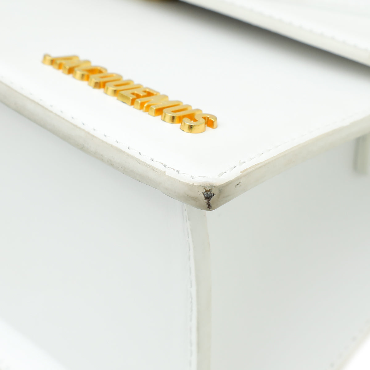 Jacquemus White Le Grand Chiquito Top-Handle Large Bag
