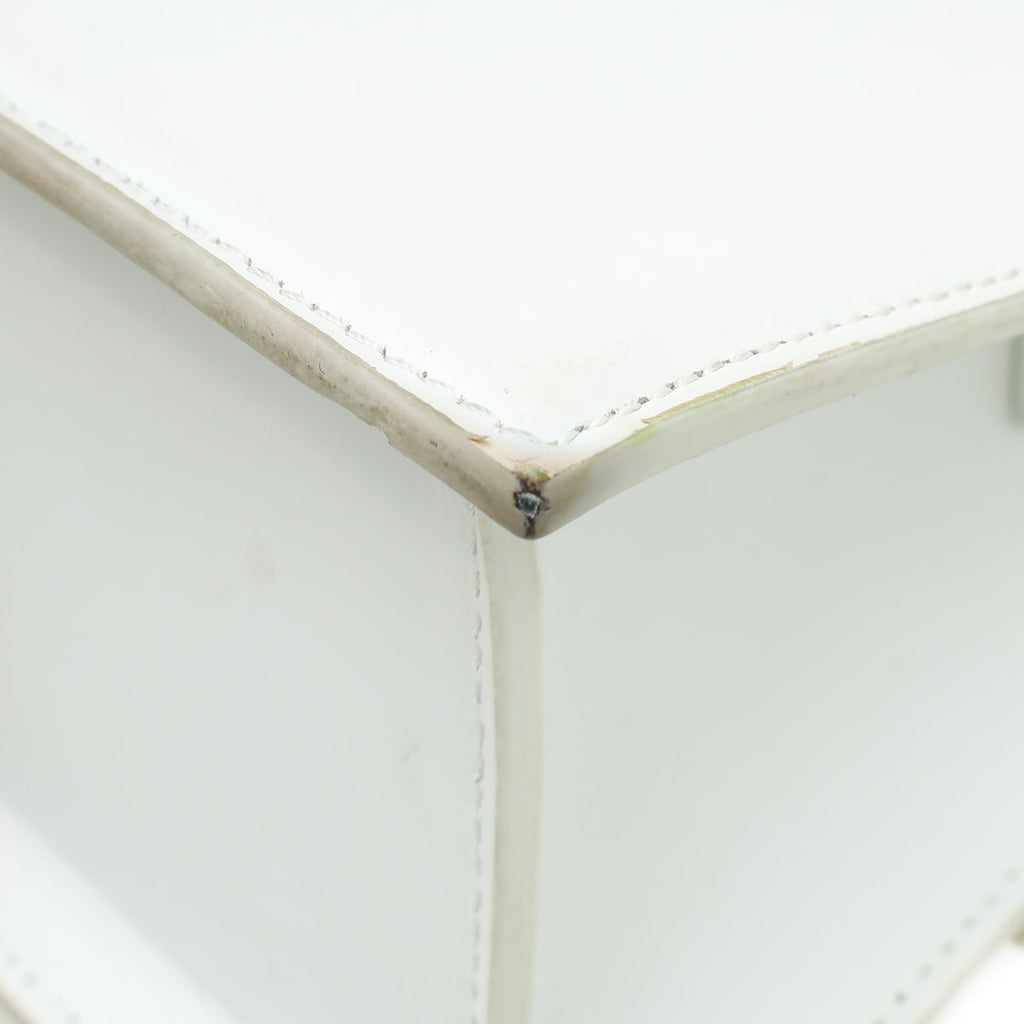 Jacquemus White Le Grand Chiquito Top-Handle Large Bag