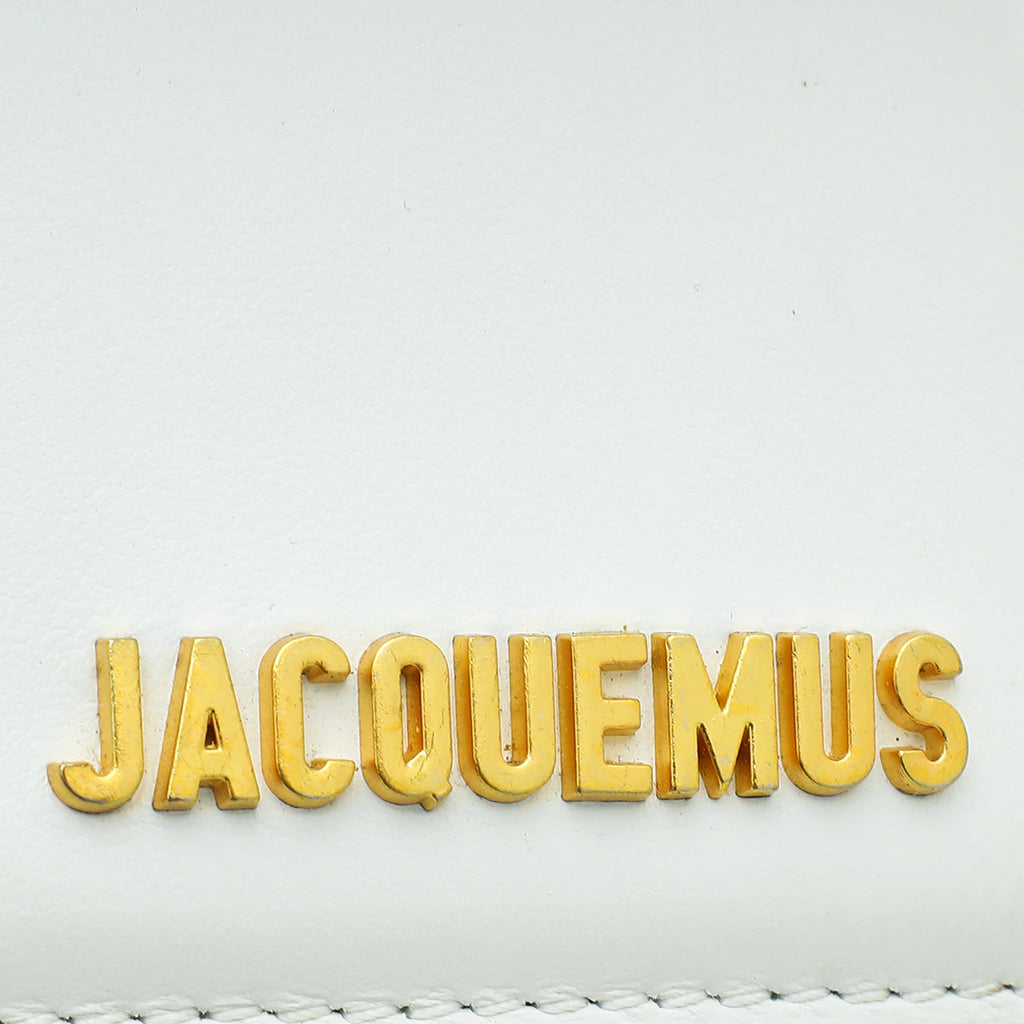 Jacquemus White Le Grand Chiquito Top-Handle Large Bag