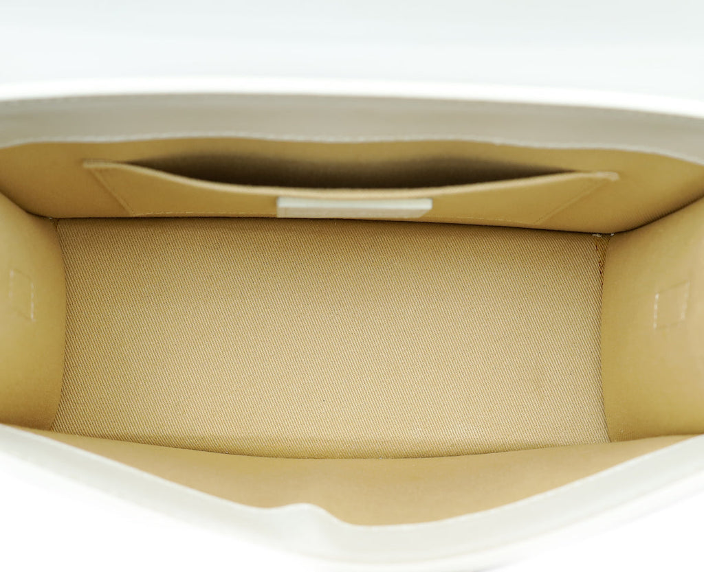 Jacquemus White Le Grand Chiquito Top-Handle Large Bag