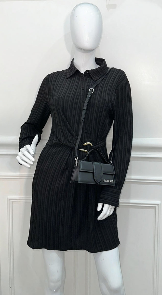 Jacquemus Black Le Bambino Le Chouchou Small Flap Bag