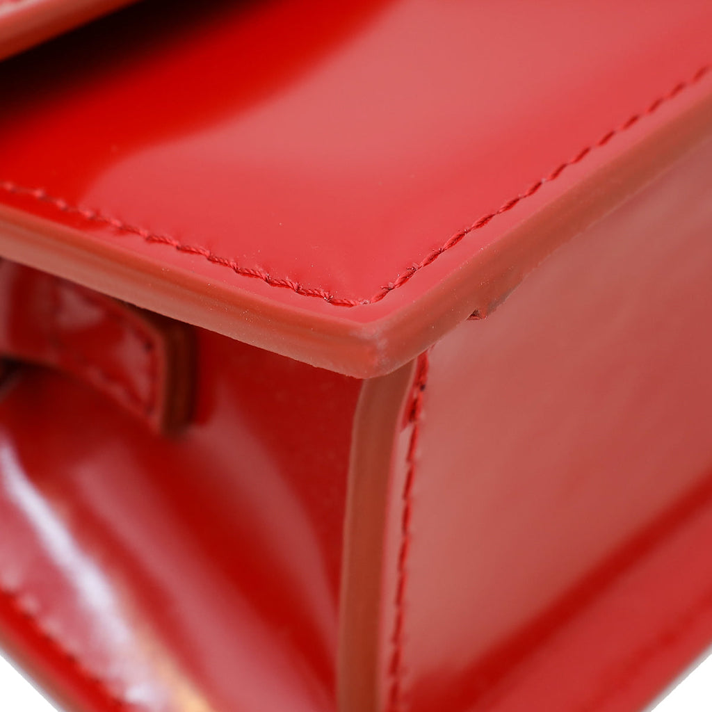 Jacquemus Red Le Bambino Le Chouchou Small Flap Bag
