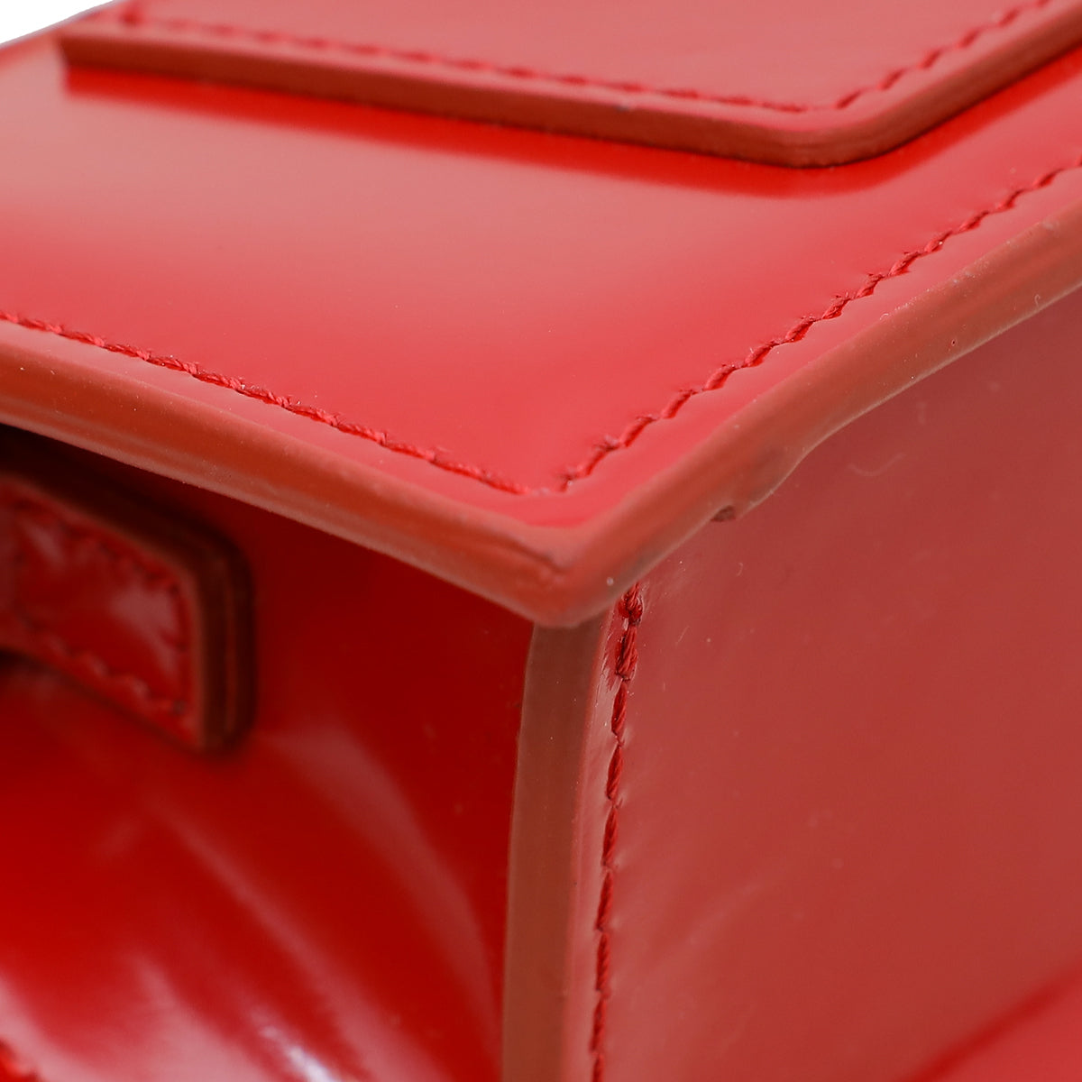 Jacquemus Red Le Bambino Le Chouchou Small Flap Bag