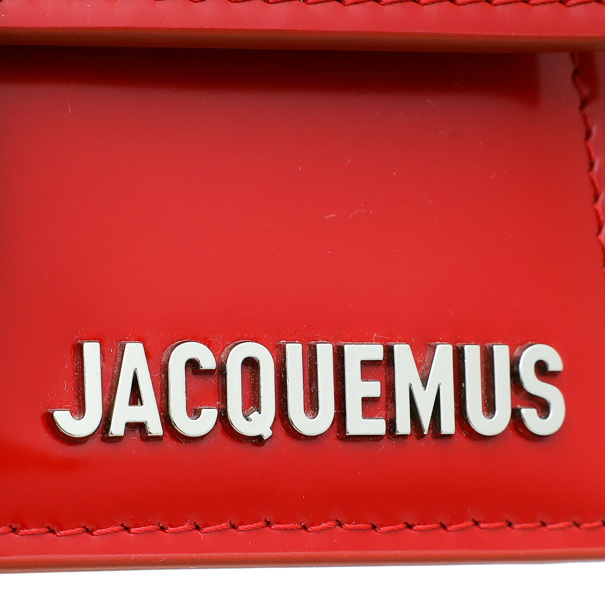 Jacquemus Red Le Bambino Le Chouchou Small Flap Bag