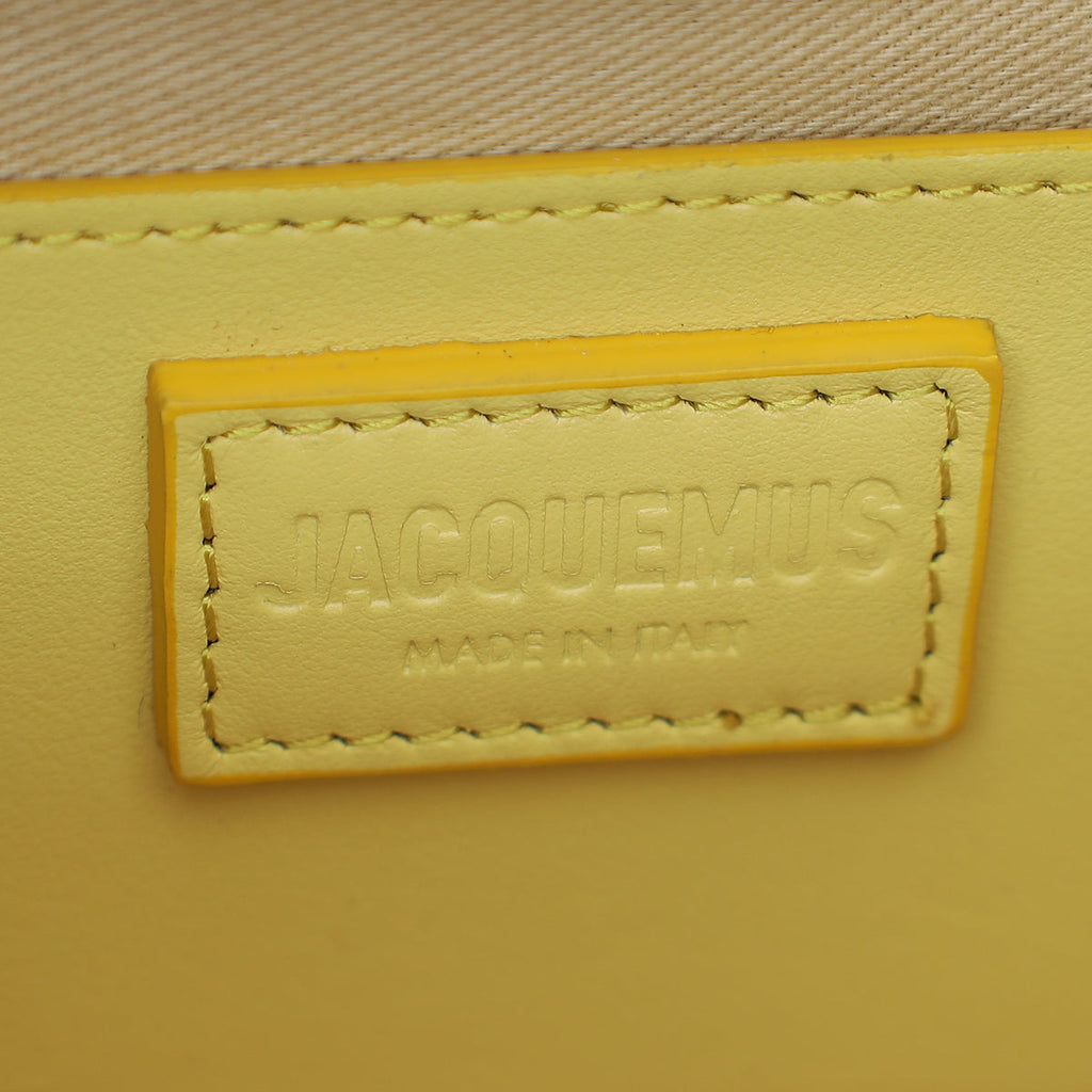 Jacquemus Yellow Ombre Le Grand Bambino Bag
