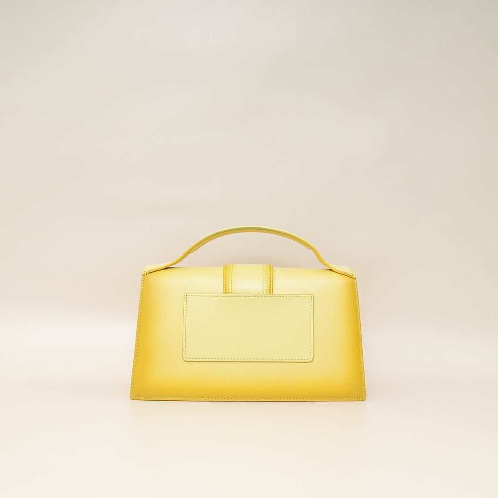 Jacquemus Yellow Ombre Le Grand Bambino Bag