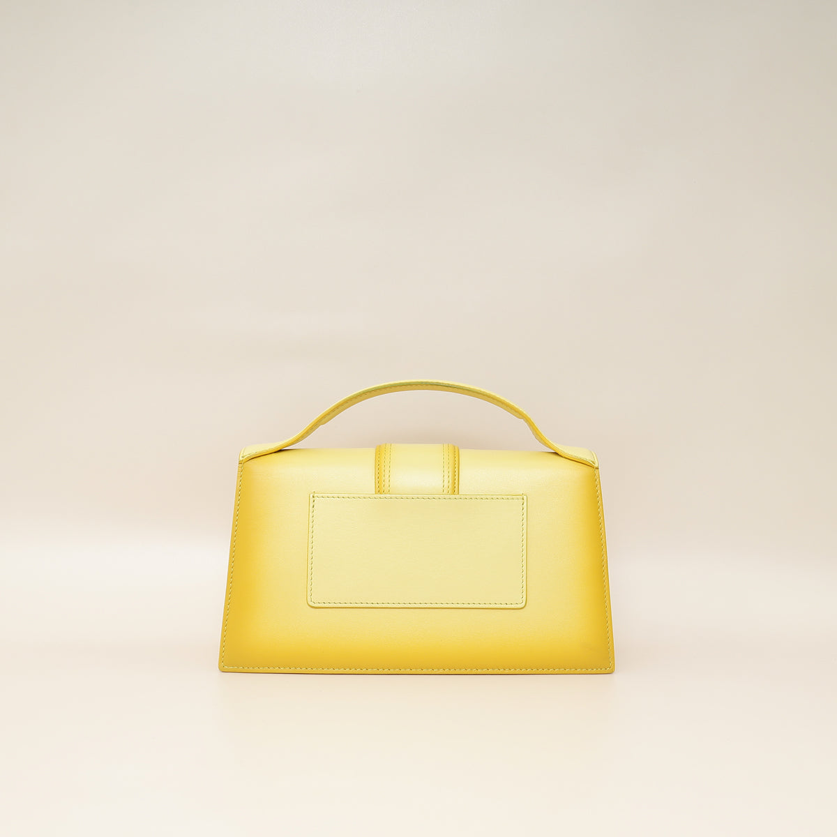 Jacquemus Yellow Ombre Le Grand Bambino Bag