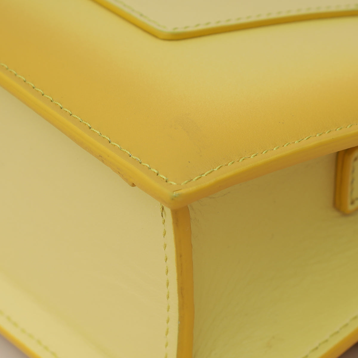 Jacquemus Yellow Ombre Le Grand Bambino Bag
