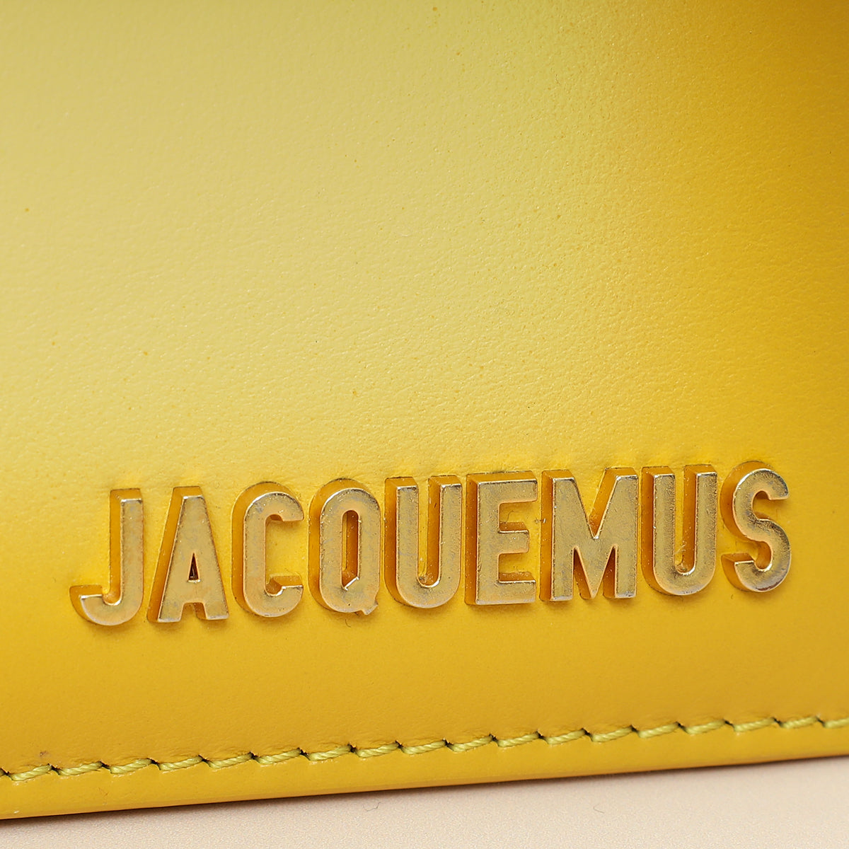 Jacquemus Yellow Ombre Le Grand Bambino Bag