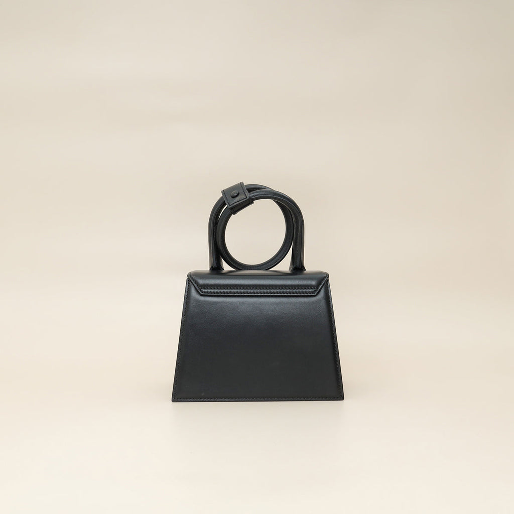 Jacquemus Black Le Chiquito Noeud bag