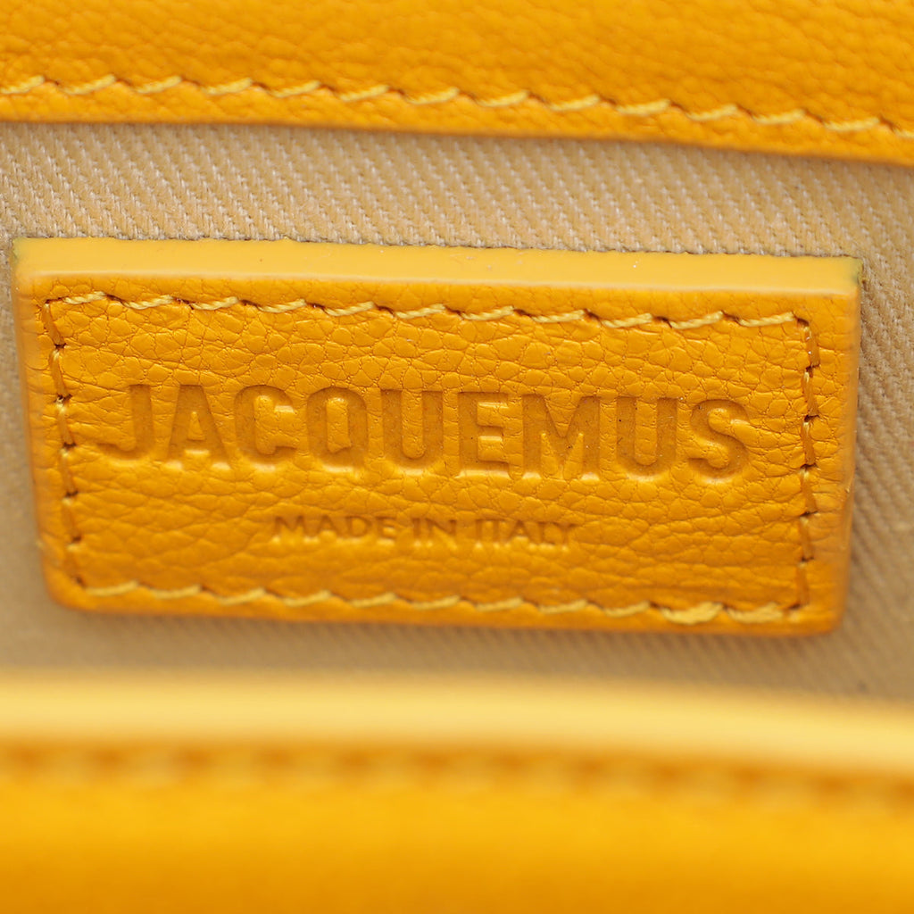 Jacquemus Yellow Le Chiquito Mini Bag