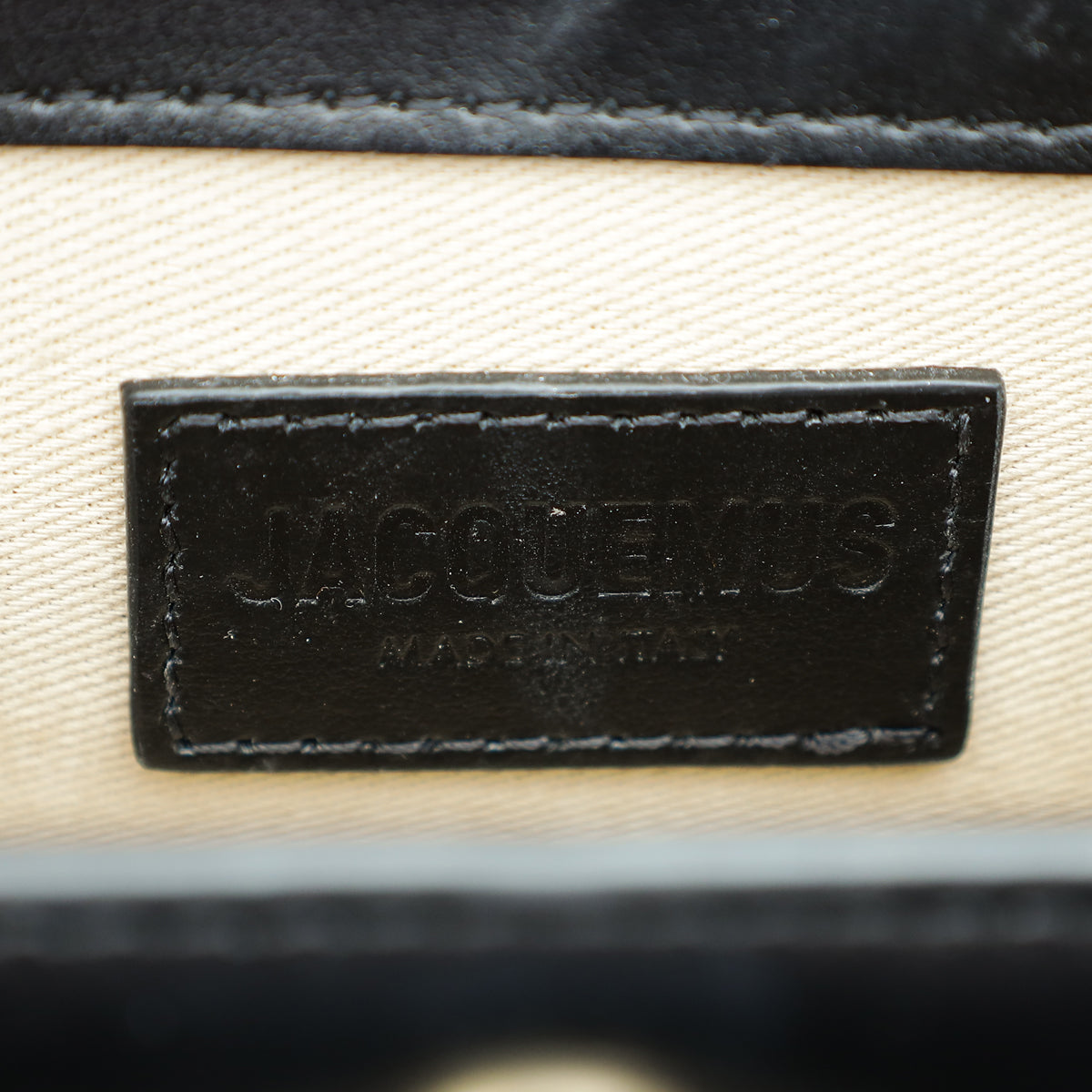 Jacquemus Black Le Chiquito Mini Bag