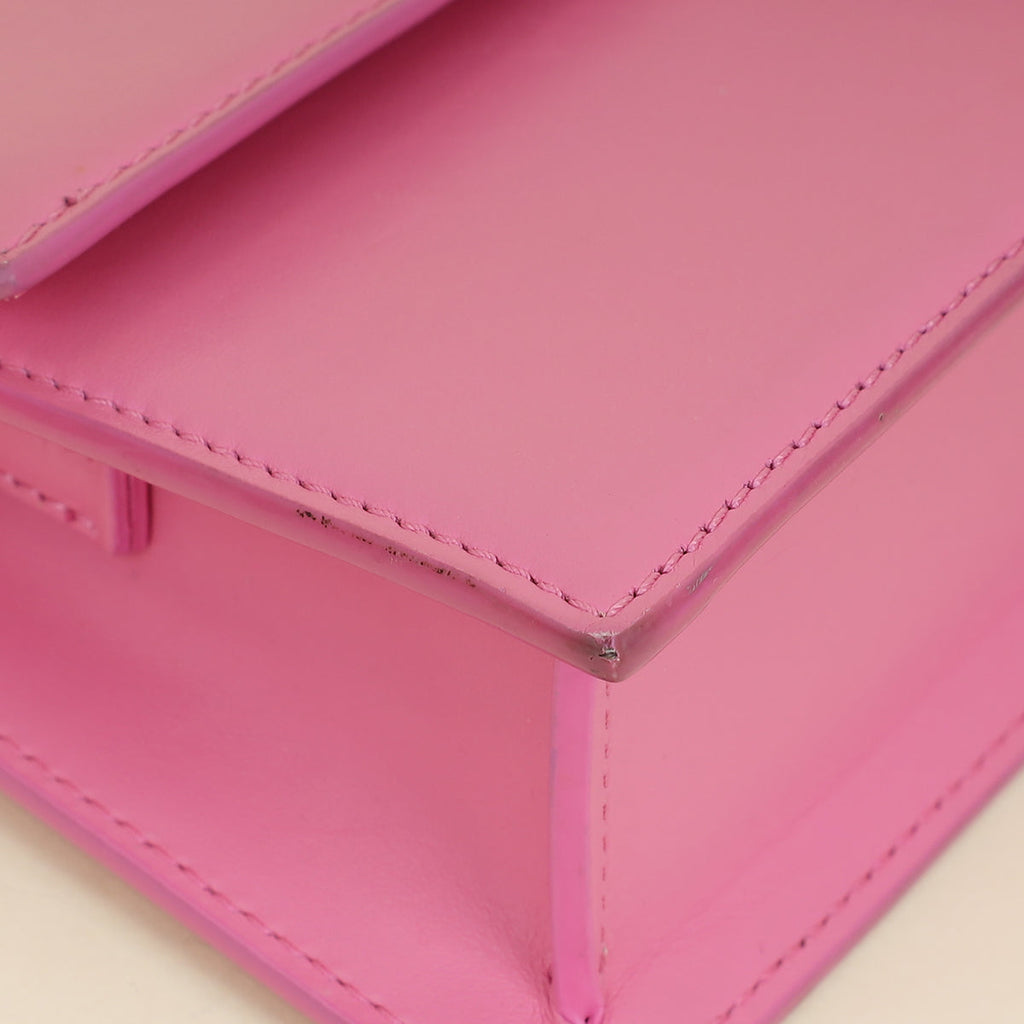 Jacquemus Pink Le Bambino Long Shoulder Bag