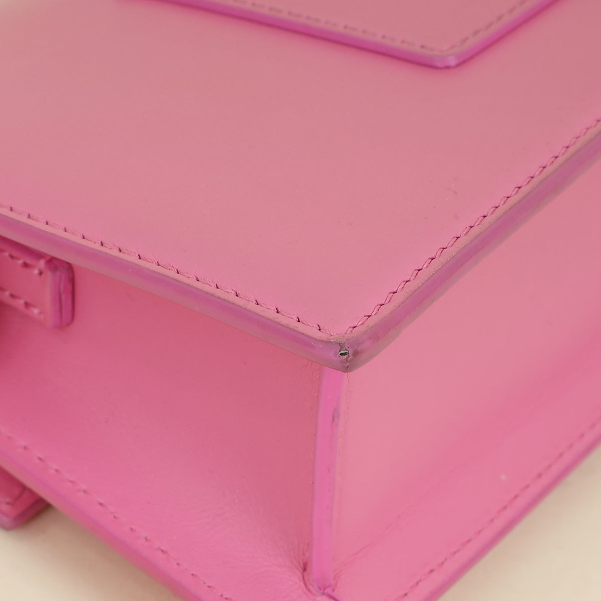 Jacquemus Pink Le Bambino Long Shoulder Bag