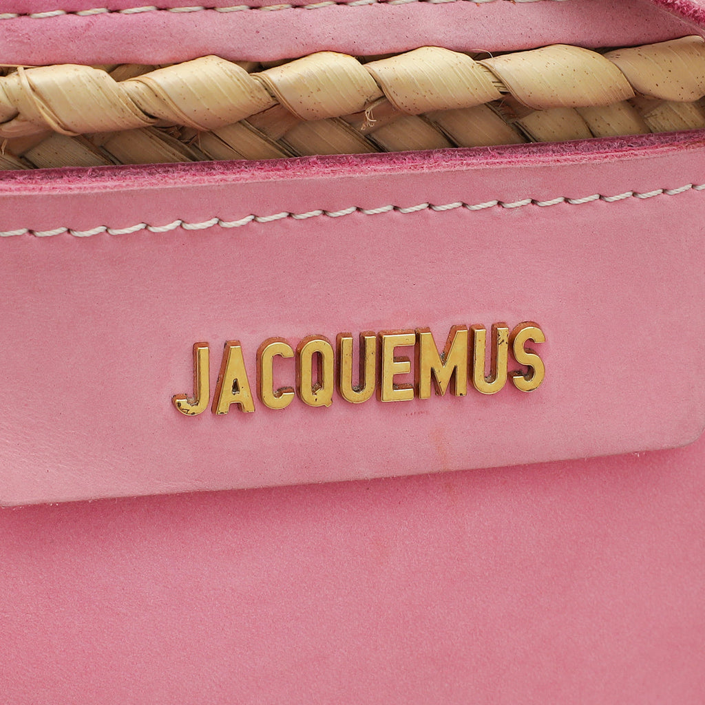 Jacquemus Bicolor Le Panier Soleil Basket Bag