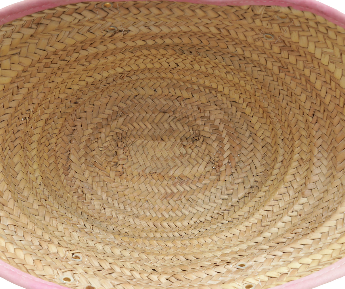 Jacquemus Bicolor Le Panier Soleil Basket Bag
