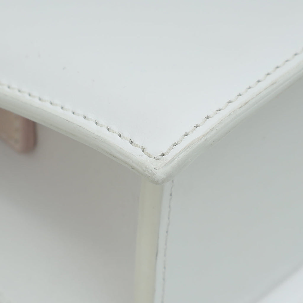 Jacquemus White Le Chiquito Noeud Bag