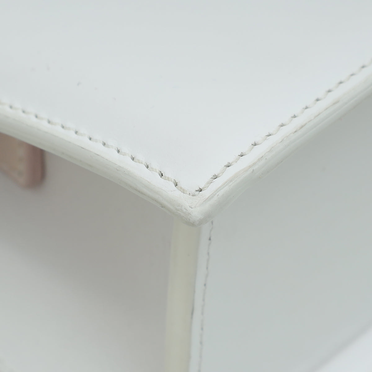 Jacquemus White Le Chiquito Noeud Bag