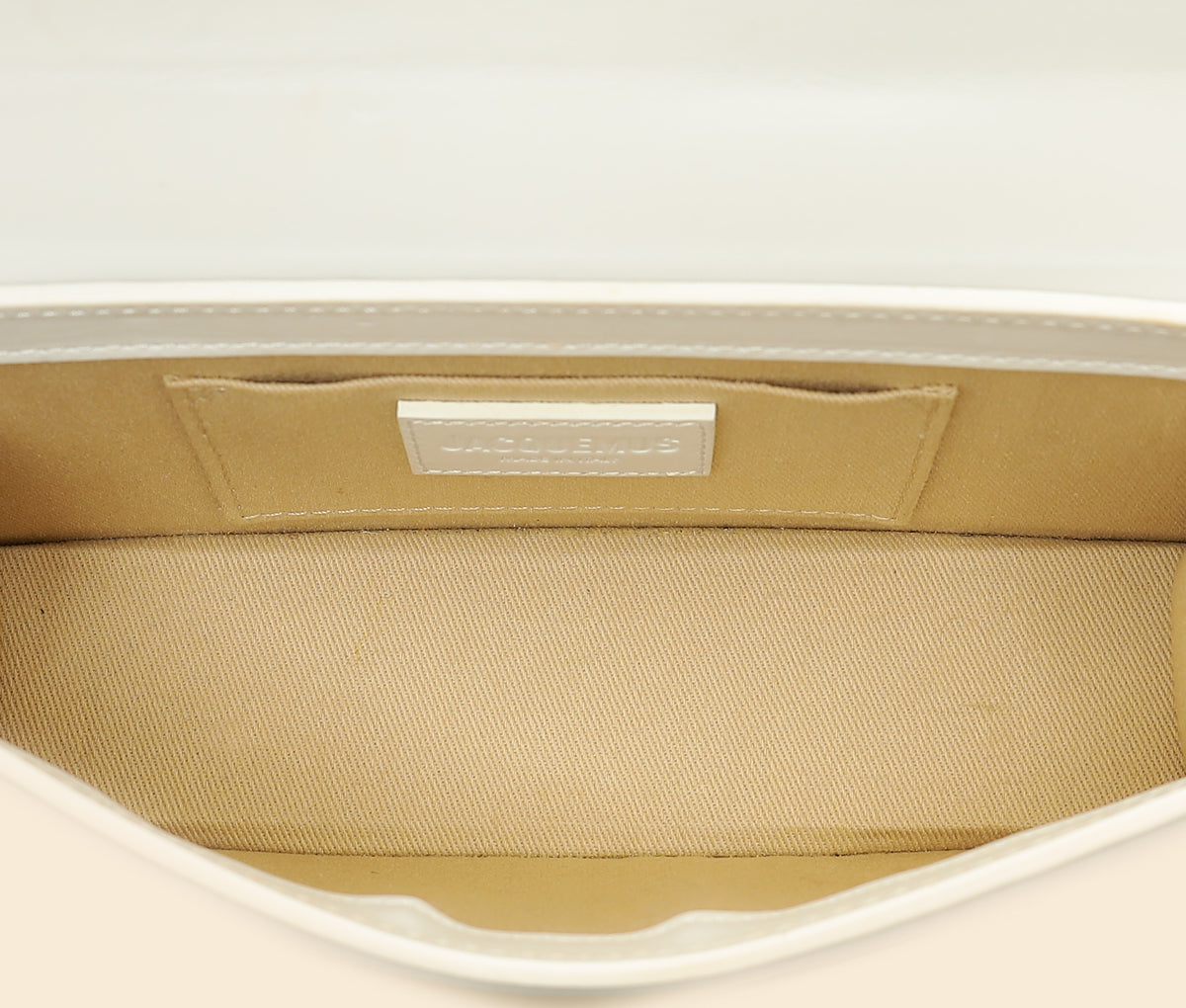 Jacquemus White The Long Chiquito Bag