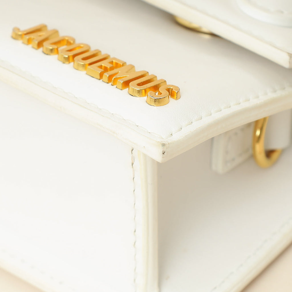 Jacquemus White The Long Chiquito Bag