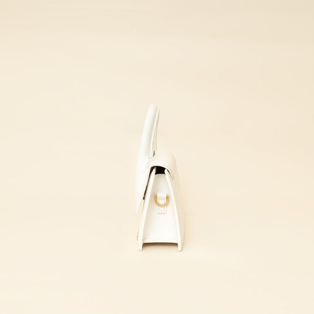 Jacquemus White The Long Chiquito Bag