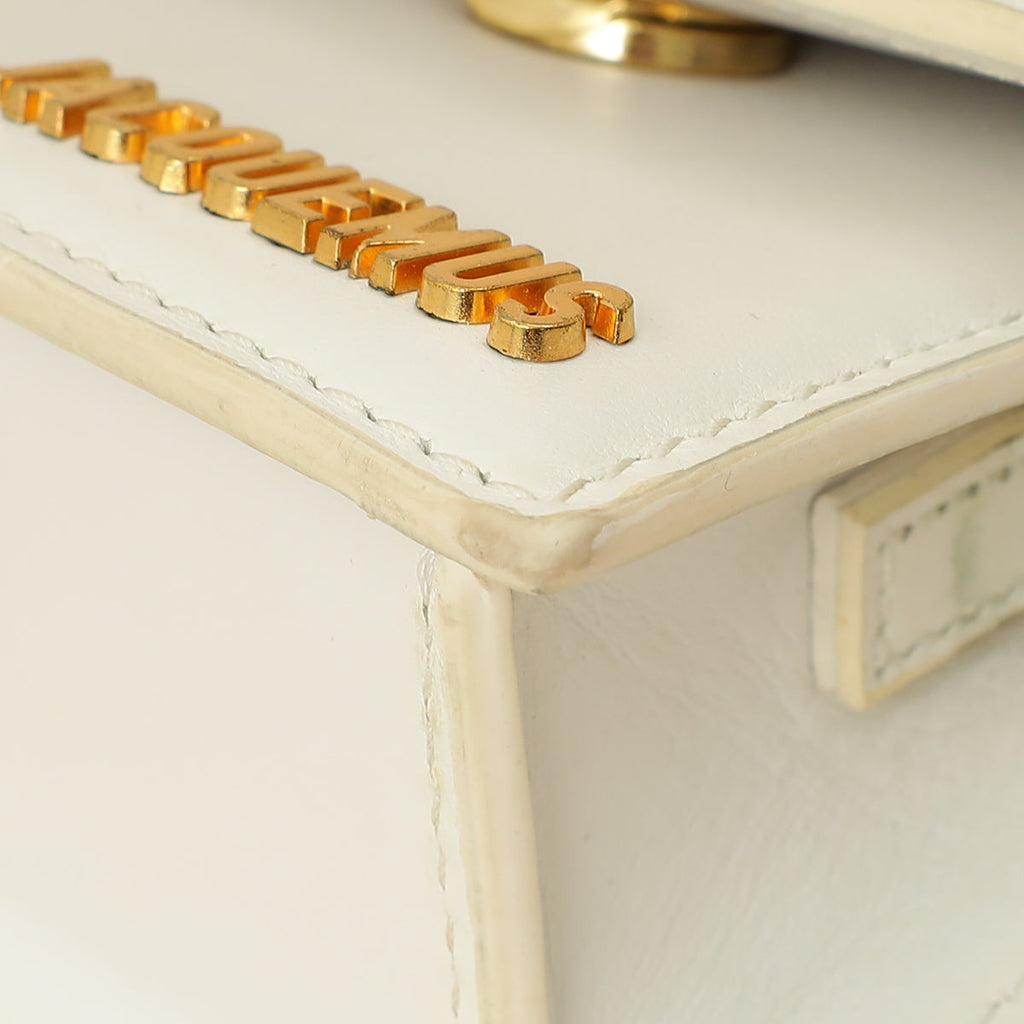 Jacquemus White Le Chiquito Mini Bag