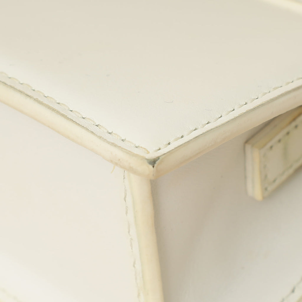 Jacquemus White Le Chiquito Mini Bag