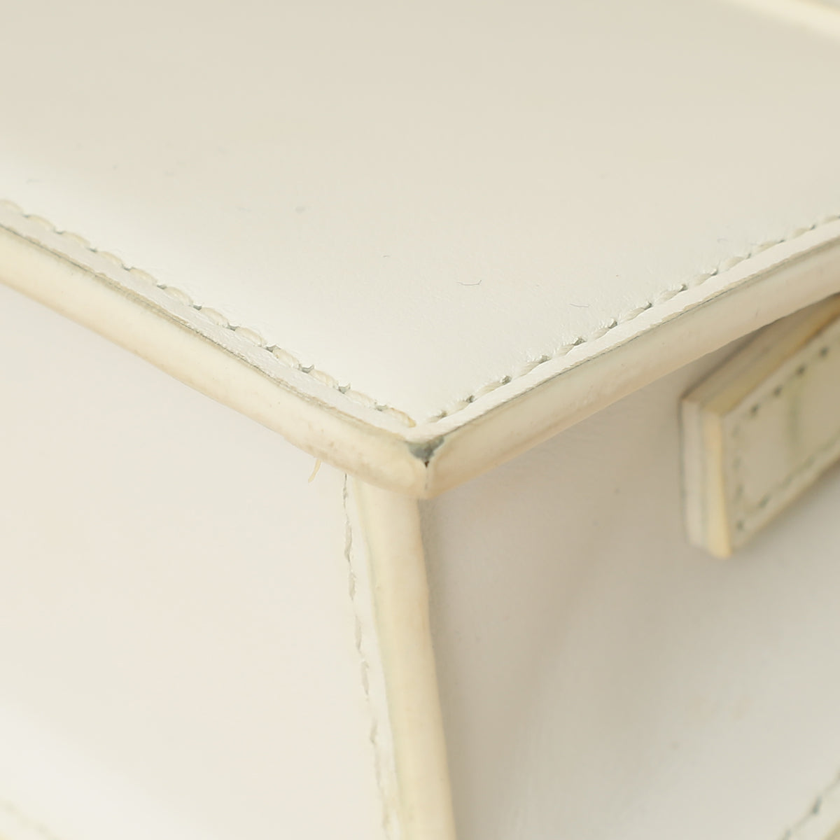 Jacquemus White Le Chiquito Mini Bag