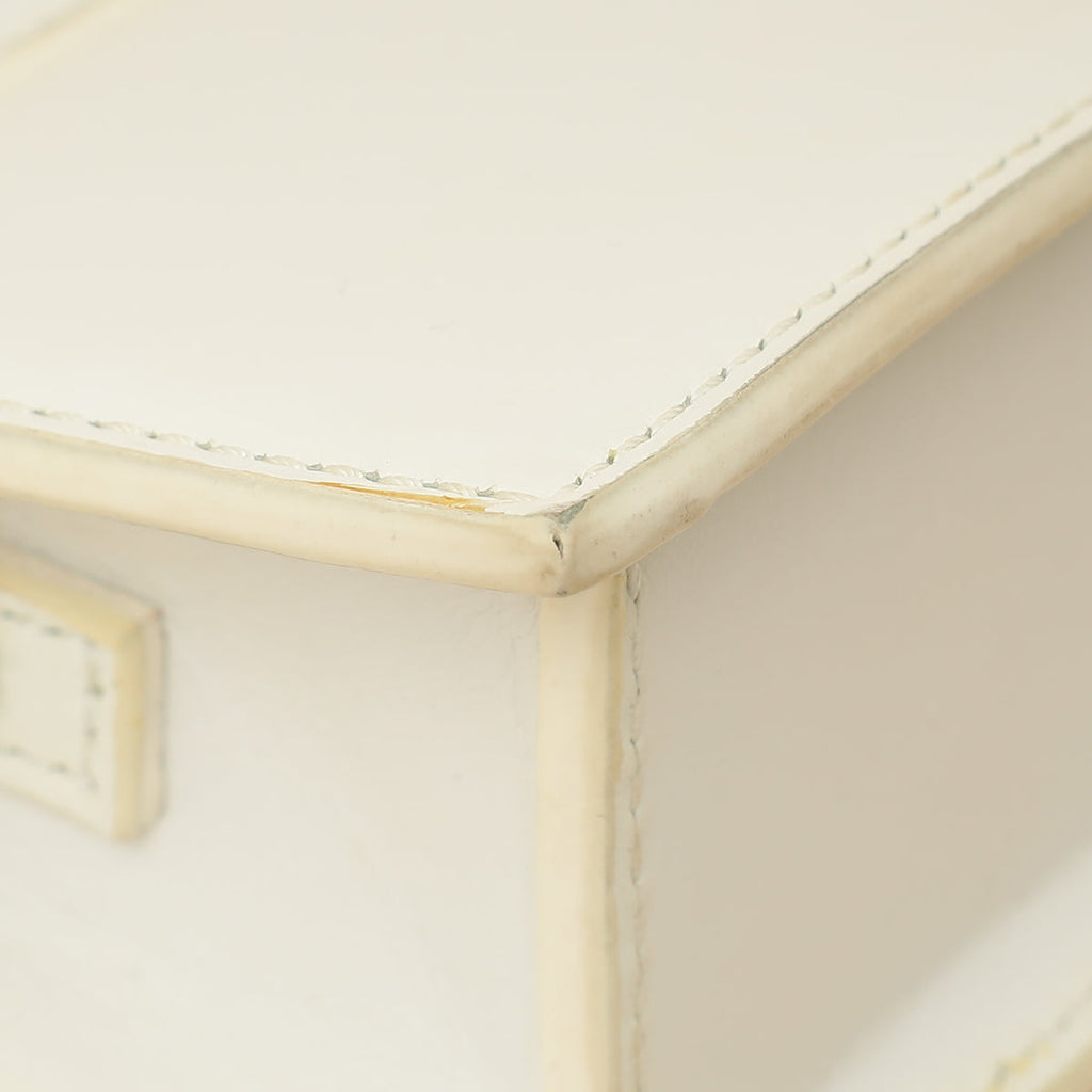Jacquemus White Le Chiquito Mini Bag