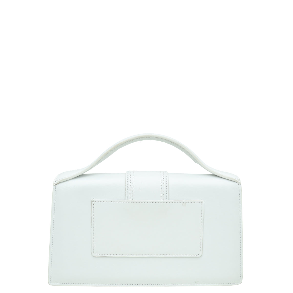 Jacquemus White Le Grand Bambino Les Classiques Flap Bag