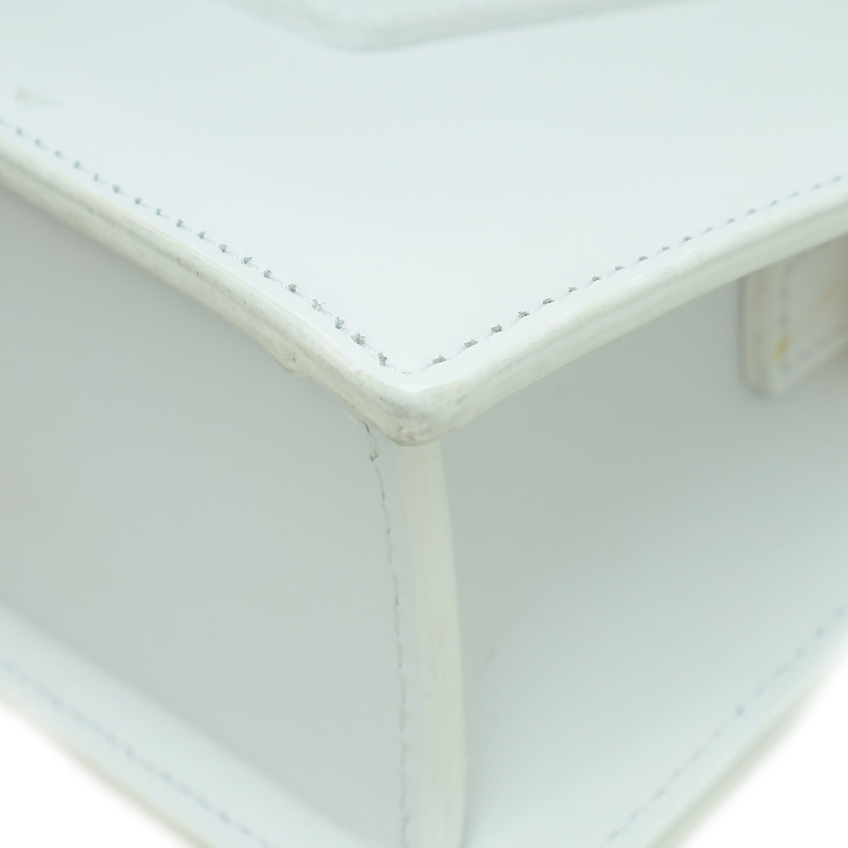 Jacquemus White Le Grand Bambino Les Classiques Flap Bag
