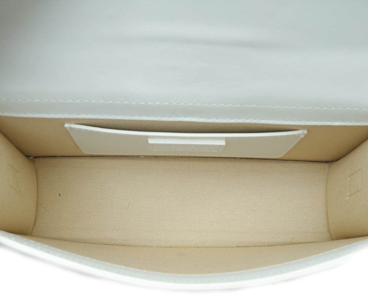 Jacquemus White Le Grand Bambino Les Classiques Flap Bag